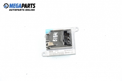Blower motor resistor for Mercedes-Benz M-Class W163 4.0 CDI, 250 hp automatic, 2002 № 9 140 010 282