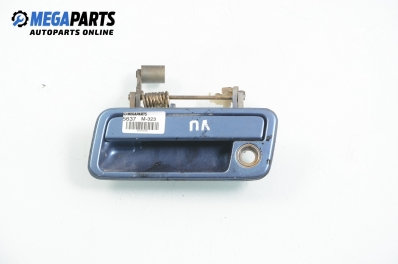 Outer handle for Mazda 323 (BG) 1.6 16V, 88 hp, hatchback, 5 doors, 1992, position: front - left