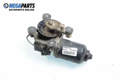 Motor ștergătoare parbriz for Mitsubishi Pajero II 2.5 TD 4WD, 99 hp, 1999, position: fața