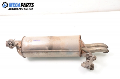 Muffler for Volkswagen Passat (B5; B5.5) 1.9 TDI, 101 hp, station wagon automatic, 2003, position: rear