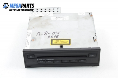 CD changer for Audi A8 (D3) 4.0 TDI Quattro, 275 hp automatic, 2003