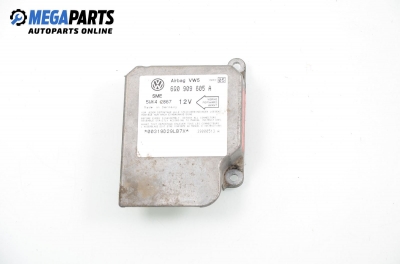 Airbag module for Volkswagen Bora 1.9 TDI, 115 hp, sedan, 2001 № 6Q0 909 605 A