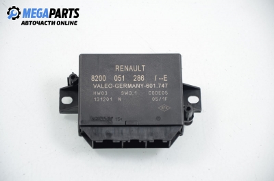 PDC module for Renault Laguna II (X74) 1.9 dCi, 120 hp, station wagon, 2002 № Valeo 8200 051 286