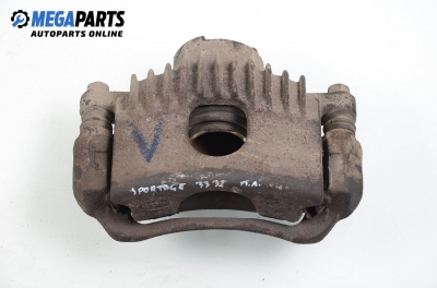 Caliper for Kia Sportage I (JA) 2.0 16V 4WD, 128 hp, 5 doors, 2000, position: front - left