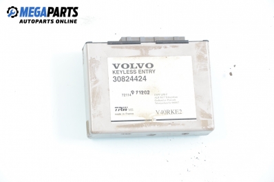 Modul schlüsselloses zugangssystem für Volvo S40/V40 1.9 TD, 90 hp, sedan, 1998 № 30824424