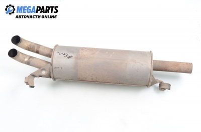 Schalldämpfer for Volkswagen Passat (B5; B5.5) 1.8 T, 150 hp, combi automatic, 1998, position: rückseite