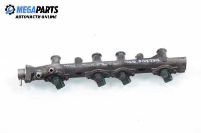 Fuel rail with injectors for Renault Megane 2.0, 114 hp, coupe, 1997