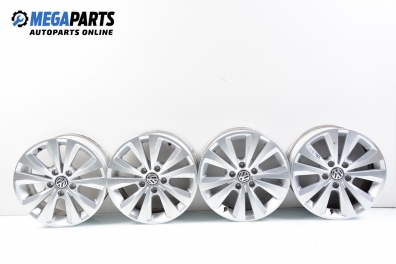 Alloy wheels for Volkswagen Golf VII (2012- ) 16 inches, width 6.5, ET 48 (The price is for the set)