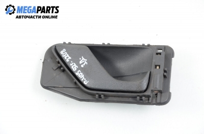 Inner handle for Peugeot 405 1.9, 147 hp, sedan, 1992, position: rear - right