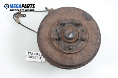 Knuckle hub for Mazda Premacy 2.0 TD, 90 hp, 1999, position: rear - left