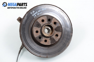 Knuckle hub for Opel Astra H 1.8, 125 hp, station wagon automatic, 2005, position: front - right