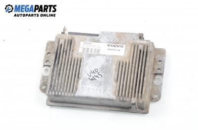 ECU for Volvo S40/V40 2.0, 140 hp, station wagon, 1997 № S113727101 G