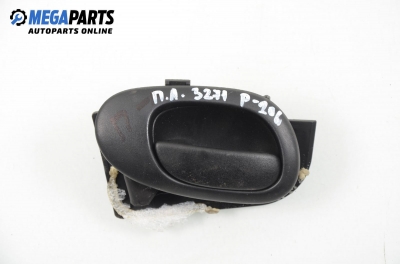 Inner handle for Peugeot 206 1.1, 60 hp, hatchback, 3 doors, 2004, position: left