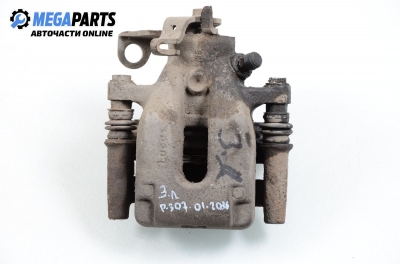 Caliper for Peugeot 307 1.6, 109 hp, hatchback, 5 doors, 2001, position: rear - right