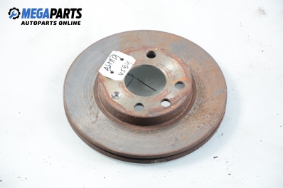 Brake disc for Opel Astra F 1.6 Si, 100 hp, 3 doors, 1992, position: front
