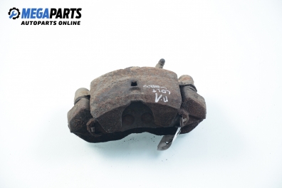 Caliper for Mitsubishi Colt III 1.5, 84 hp, hatchback, 3 doors, 1990, position: front - left