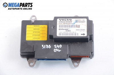 Airbag module for Volvo S40/V40 1.8, 125 hp, sedan, 2004 № 30724424