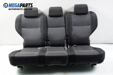 Seat for Toyota Corolla Verso 2.0 D-4D, 90 hp, 2002, position: rear
