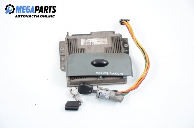 ECU incl. ignition key and immobilizer for Renault Megane Scenic 2.0, 114 hp, 1996 № 7700868304