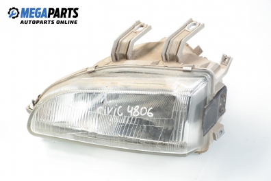 Headlight for Honda Civic V 1.5 16V, 90 hp, hatchback, 3 doors, 1995, position: left