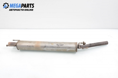 Muffler for Opel Astra H 1.8, 125 hp, station wagon automatic, 2005