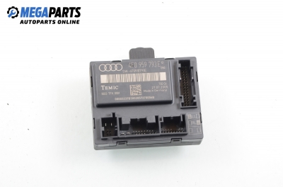 Steuermodul tür für Audi A6 (C6) 2.7 TDI, 180 hp, sedan, 2005, position: links, vorderseite № 4F0 959 793 E