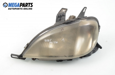 Headlight for Mercedes-Benz M-Class W163 2.3, 150 hp, 1998, position: left