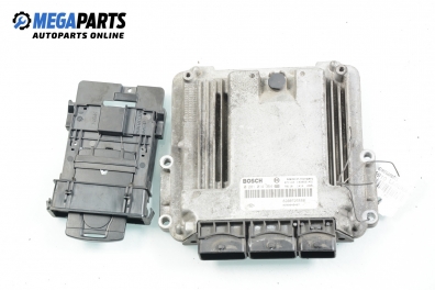 ECU incl. card and reader for Renault Laguna III 2.0 dCi, 150 hp, station wagon, 2008 № Bosch 0 281 014 354 / A2C53217096