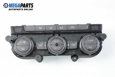 Air conditioning panel for Volkswagen Golf VII 1.6 TDI, 105 hp, hatchback, 5 doors, 2013 № 5G0907044Q