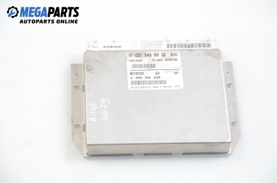 ESP+BAS modul für Mercedes-Benz A-Klasse W168 1.4, 82 hp, 5 türen, 1999 № Bosch 0 265 109 449