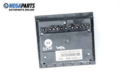 Modul klimaanlage für Mercedes-Benz E-Klasse 210 (W/S) 2.3, 150 hp, sedan, 1995 № A 210 545 04 32