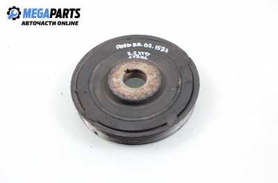 Damper pulley for Lancia Phedra 2.2 JTD, 128 hp, 2003