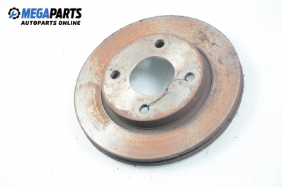 Brake disc for Ford Ka 1.3, 60 hp, 3 doors, 2000, position: front