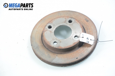 Brake disc for Ford Ka 1.3, 60 hp, 3 doors, 2000, position: front