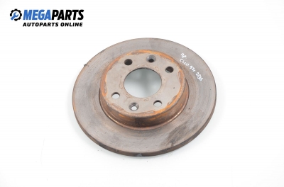 brake disc for Renault Clio 1.4, 75 hp, 3 doors, 1997, position: front