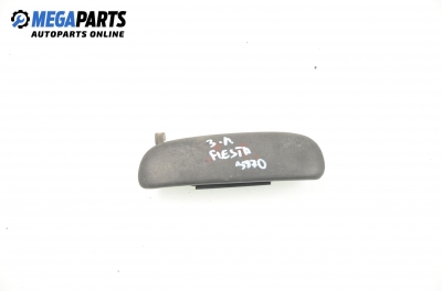 Outer handle for Ford Fiesta IV 1.25 16V, 75 hp, 5 doors, 1998, position: rear - left
