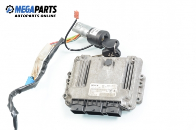 ECU cu cheie de contact pentru Citroen Xsara Picasso 1.6 HDi, 109 cp, 2004 № Bosch 0 281 011 802