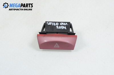 Emergency lights button for Fiat Stilo 1.9 JTD, 115 hp, 3 doors, 2004