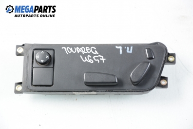 Comutator reglaj scaun electric pentru Volkswagen Touareg 5.0 TDI, 313 cp automat, 2004, poziție: stânga - fața № 7L6 959 765