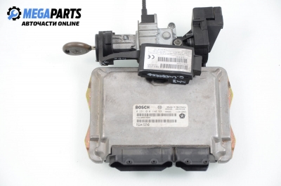 ECU incl. ignition key and immobilizer for Jeep Grand Cherokee (WJ) 3.1 TD, 140 hp automatic, 2000 № Bosch № 0 281 010 140