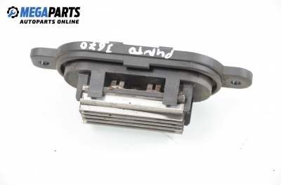 Blower motor resistor for Fiat Punto 1.1, 54 hp, hatchback, 3 doors, 1998