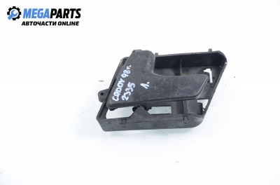 Inner handle for Volkswagen Caddy 1.9 SDi, 64 hp, 1998, position: left