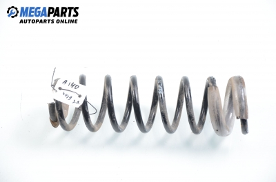 Coil spring for Mercedes-Benz A-Class W168 1.4, 82 hp, 1999, position: rear