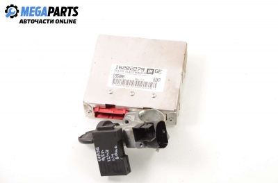 ECU incl. ignition key and immobilizer for Opel Corsa B 1.4, 60 hp, hatchback, 1997
