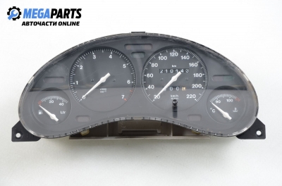 Instrument cluster for Opel Corsa B 1.6 16V, 109 hp, 3 doors, 1994