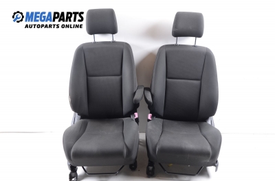 Seats set for Toyota Corolla Verso 1.8 VVT-i, 135 hp, 2004