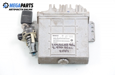ECU incl. ignition key for Chrysler Voyager 2.5 TD, 116 hp, 1996 № BOSCH 0 281 001 333