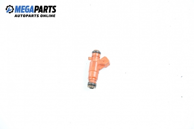 Gasoline fuel injector for Peugeot 206 1.6 16V, 109 hp, hatchback, 5 doors, 2002