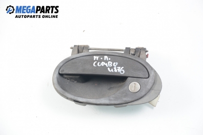 Outer handle for Opel Combo 1.7 16V DTI, 75 hp, 2002, position: front - left