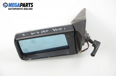 Mirror for Mercedes-Benz 190 (W201) 2.0, 113 hp, sedan automatic, 1987, position: left
